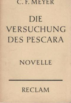 Die Versuchung des Pescara : Novelle.