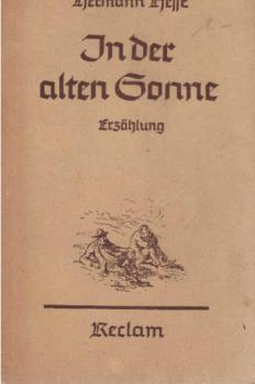 In der alten Sonne : Erzählung.