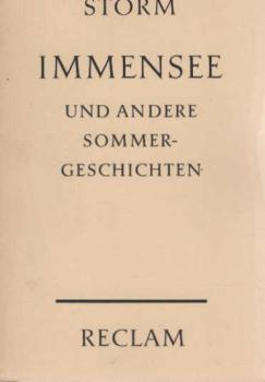 Immensee und andere Novellen.