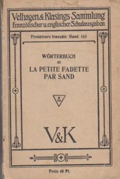Wörterbuch zu La Petite Fadette par George Sand.