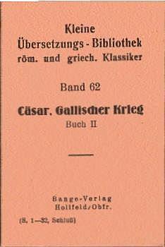 Caesar, Gaius Iulius: Gallischer Krieg; Teil: Buch 2.