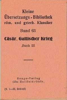 Caesar, Gaius Iulius: Gallischer Krieg; Teil: Buch 3.