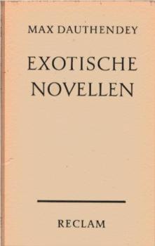 Exotische Novellen.
