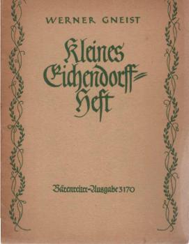 Kleines Eichendorff-Heft.