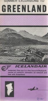 Summer Excursions to Greenland (Faltblatt)