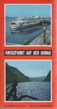 Donau Rumänien Werbeprospekt Kreuzfahrt 1968