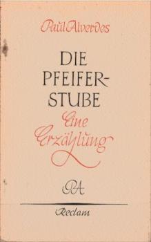 Die Pfeiferstube : Erzählung.
