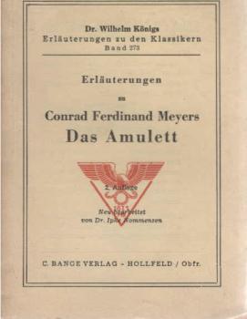 Erläuterungen zu Conrad Ferdinand Meyer, Das Amulett, Gustav Adolfs Page.