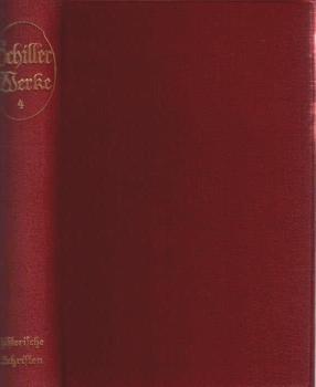 Schillers sämtliche Werke; 4. Band: Historische Schriften
