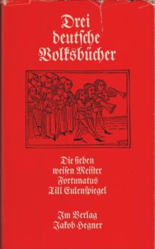 Drei deutsche Volksbücher.
