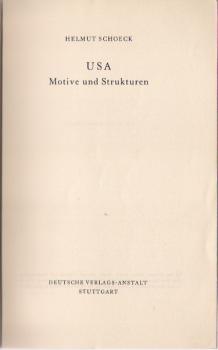 USA : Motive u. Strukturen.