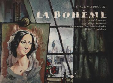 La Bohéme : Opernquerschnitt, 2 Teile. In Deutsch gesungen [Viny, LP]