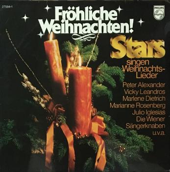Fröhliche Weihnachten - Stars singen Weihnachts-Lieder [Vinyl, LP, Compilation]