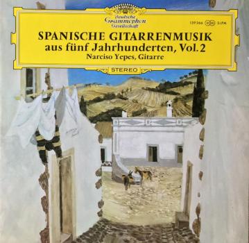 Spanische Gitarrenmusik aus fünf Jahrhunderten, Vol. 2 [Vinyl, LP]