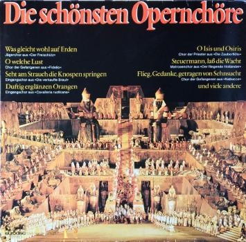 Die schönsten Opernchöre [2 x Vinyl, LP, Club Edition]