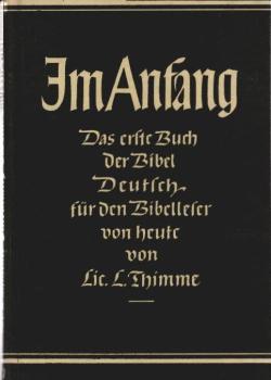 Im Anfang : Das 1. Buch d. Bibel.