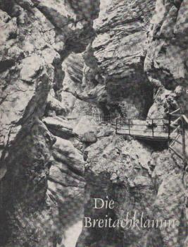 Die Breitachklamm.