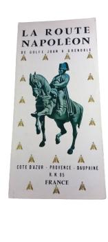 La Route Napoleon. De Golfe - Juan a Grenoble. [Faltblatt]