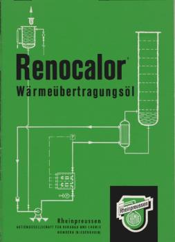 Renocalor Wärmeübertragungsöl (Werbebroschüre)