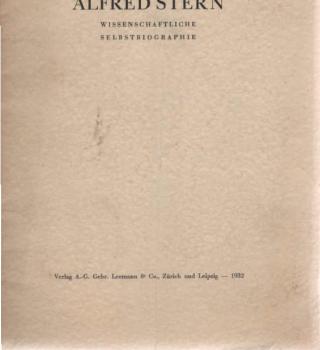 Wissenschaftliche Selbstbiographie.