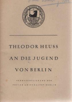 An die Jugend von Berlin.