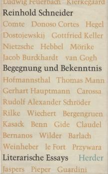 Begegnung und Bekenntnis : Mit d. Freiburger Gedenkrede [Der Wahrheit Stimme].