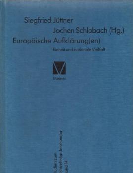 Europäische Aufklärung(en) : Einheit und nationale Vielfalt.
