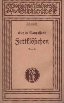 Fettklößchen : Novelle.