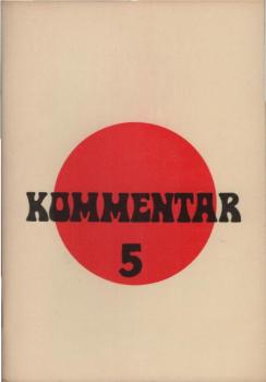 Kommentar Nr. 5. Schülerzeitung der Deutschen Schule Johannesburg.