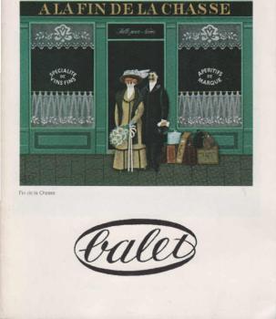 Jan Balet : November und Dezember 1975, Galerie Vömel