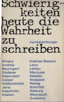 Schwierigkeiten, heute die Wahrheit zu schreiben : Eine Frage u. 21 Antworten.