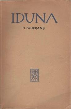 Iduna. Jahrbuch d. Hölderlin-Gesellschaft. 1. Jahrgang.