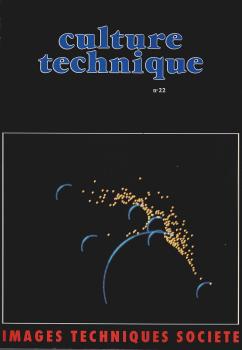Culture technique n° 22 : Images techniques societe