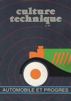 Culture technique n° 25 : automobile et progres