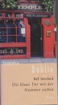 Lesereise Dublin : die blaue Tür mit der Nummer sieben.
