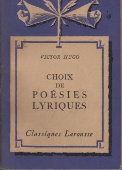Choix de Poésies Lyriques