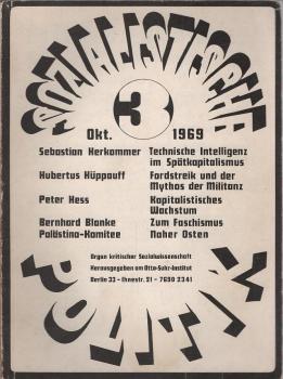 Sozialistische Politik; 1. Jahrgang, Heft 4, Dezember 1969 :