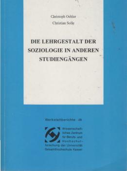 Die Lehrgestalt der Soziologie in anderen Studiengängen.