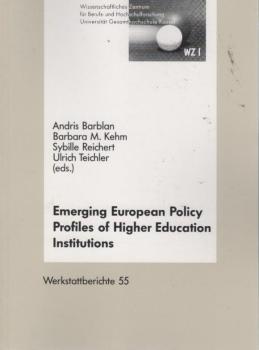 Emerging European policy profiles of higher education institutions : a project of the Association of European Universities (CRE), Geneva.