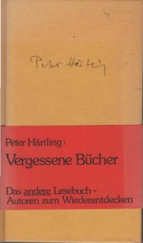Vergessene Bücher : Hinweise u. Beispiele.