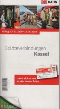 Städteverbindungen Kassel. Gültig: 13.12.2009-12.06.2010