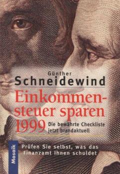Einkommensteuer sparen 1999