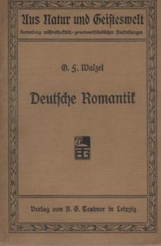 Walzel, Oskar: Deutsche Romantik