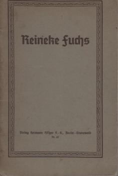Reineke Fuchs : Nach Simrocks.