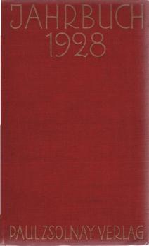 Paul Zsolnay Verlag Jahrbuch 1928