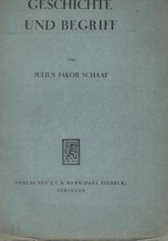 Geschichte und Begriff.