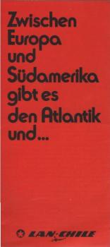 Zwischen Europa und Südamerika gibt es den Atlantik und... [Faltblatt]
