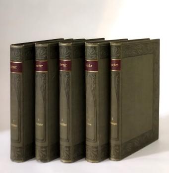 Herders Werke. 5 Bände.