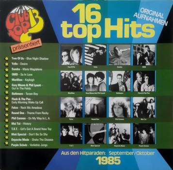 Club Top 13: 16 Top Hits - Aus Den Hitparaden: September / Oktober 1985 [Vinyl, LP, Compilation]