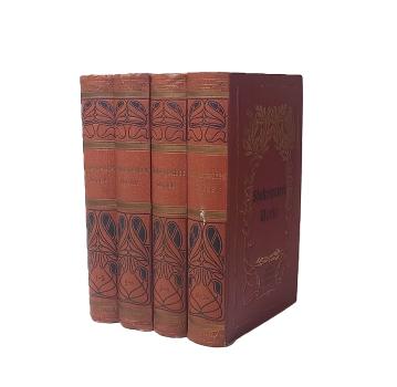 Shakespeares Sämtliche dramatische Werke in zwölf Bänden (in 4).